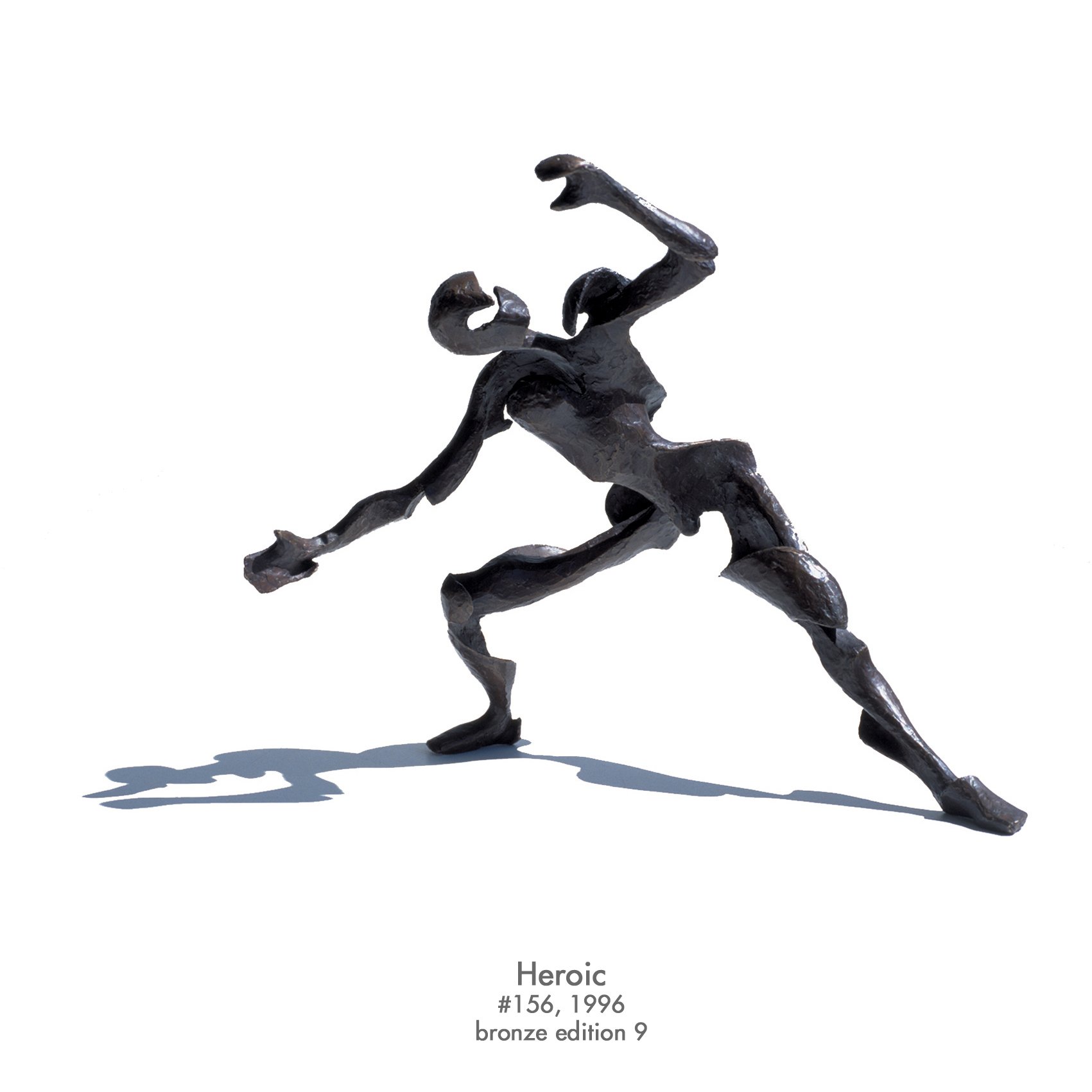 Heroic, 1996, bronze, #156