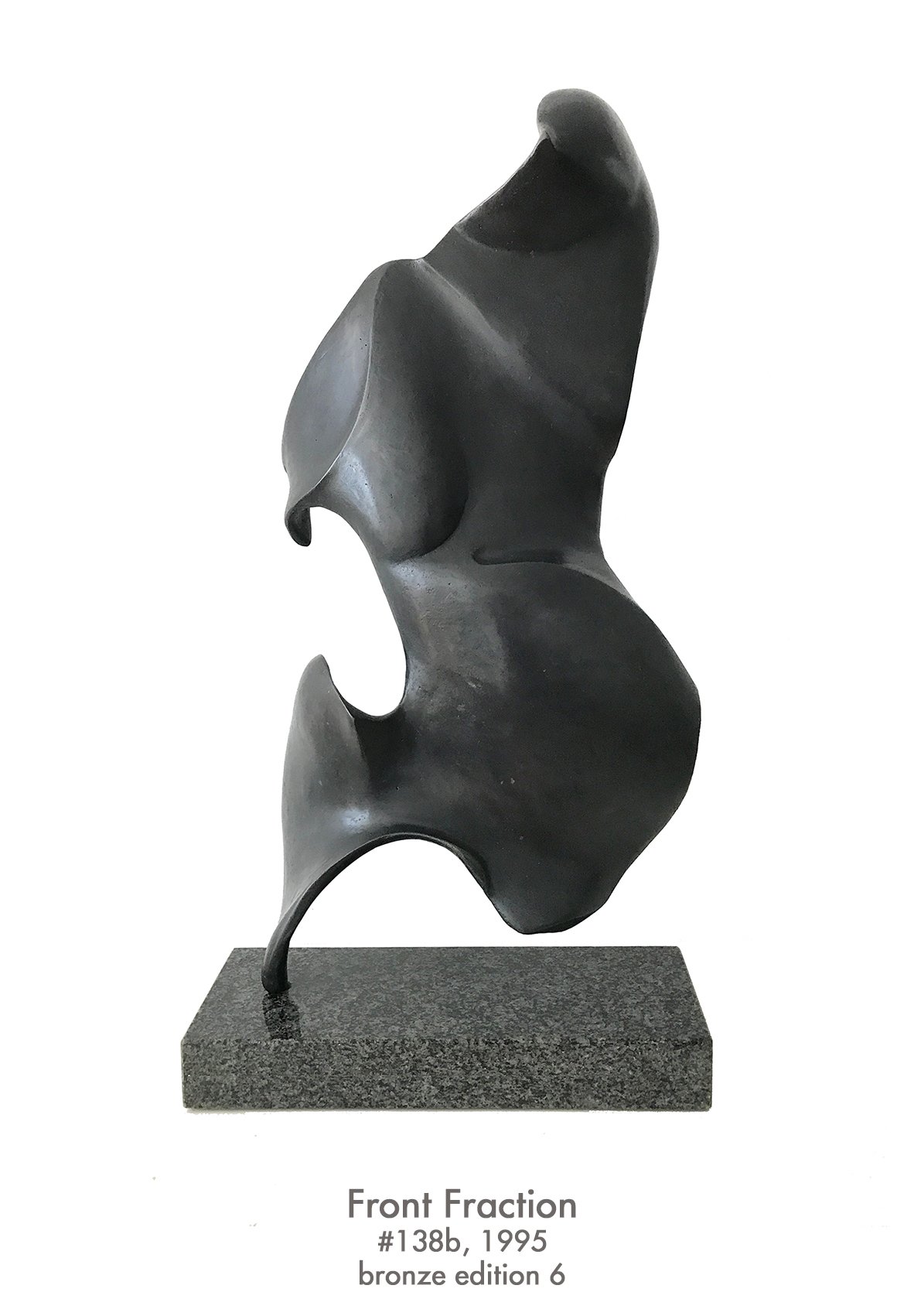 Front Fraction, 1995, bronze, #138b