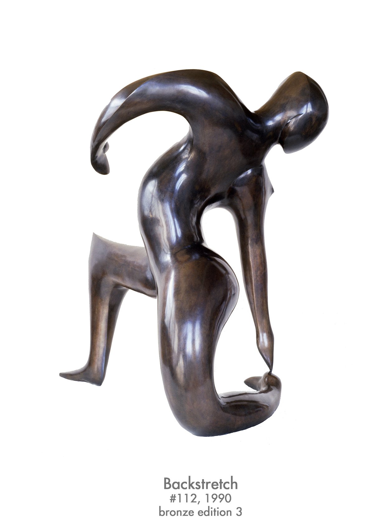 Backstretch, 1990, bronze, #112