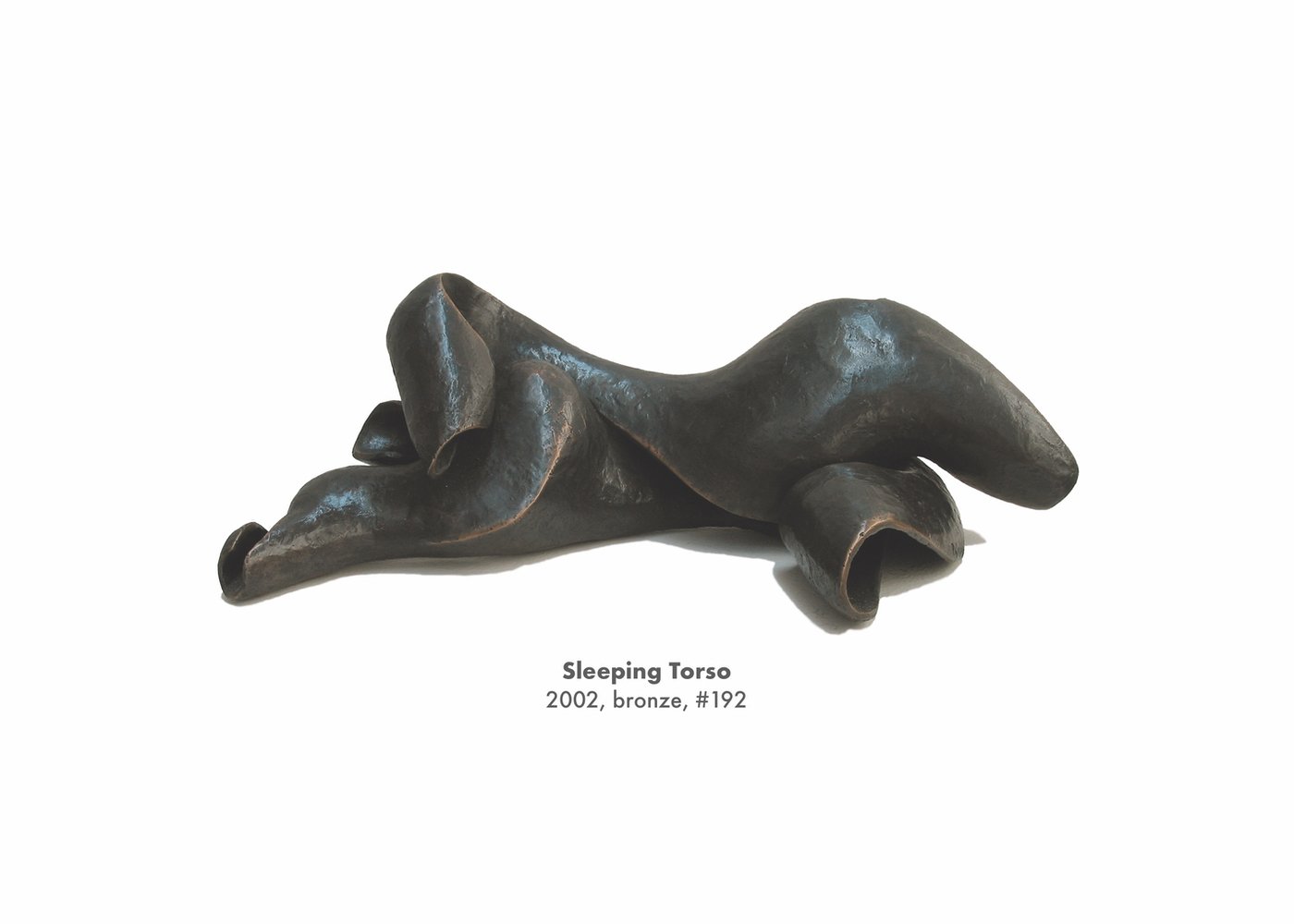 Sleeping Torso, 2002, bronze, #192
