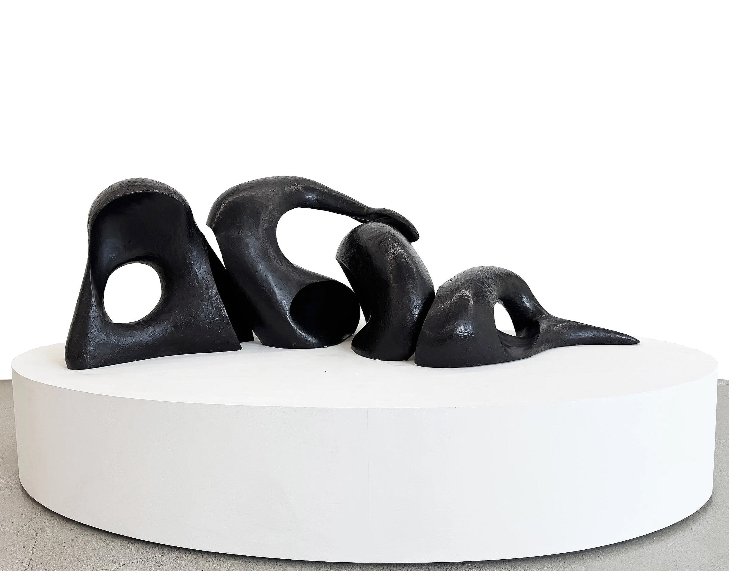 Basking Lady #322, 2023, bronze, edition 3