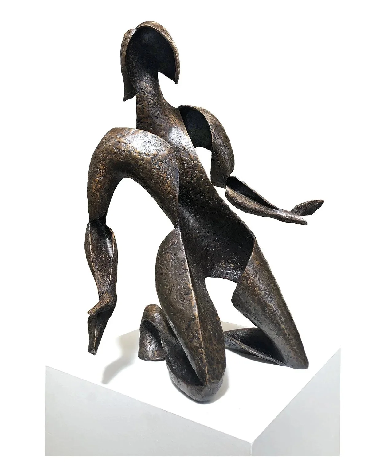 Uncertainty #316, 2020, bronze