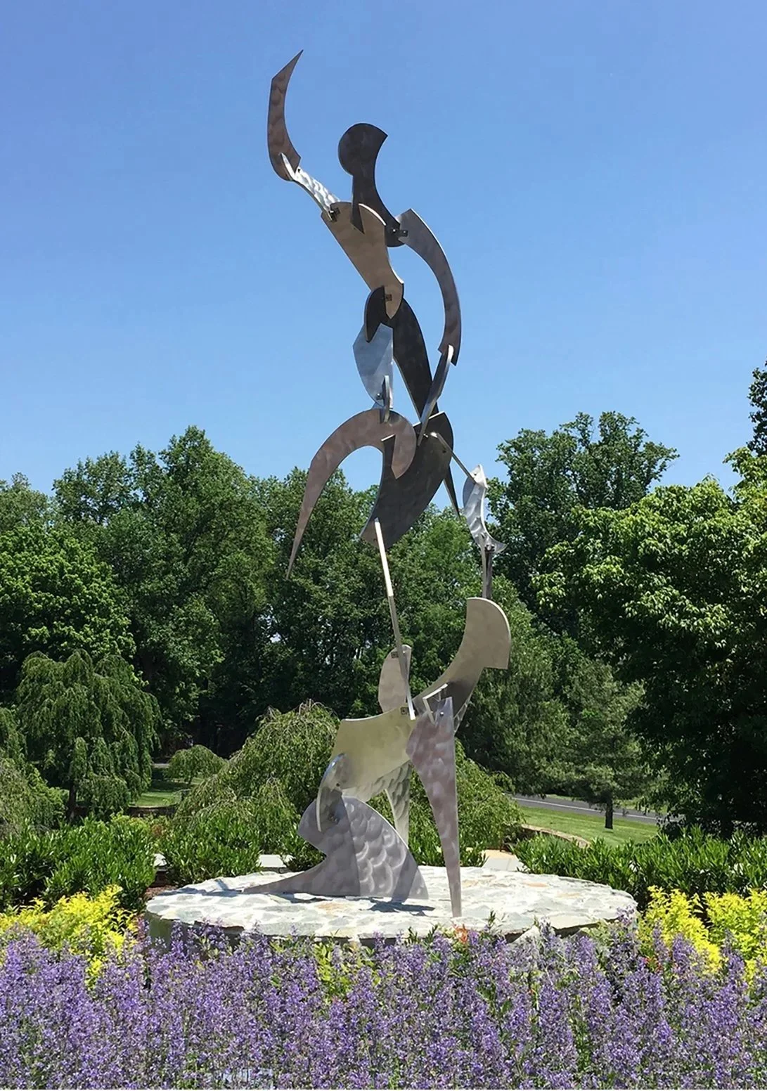 On the Backs of Giants #298, 2016, aluminium