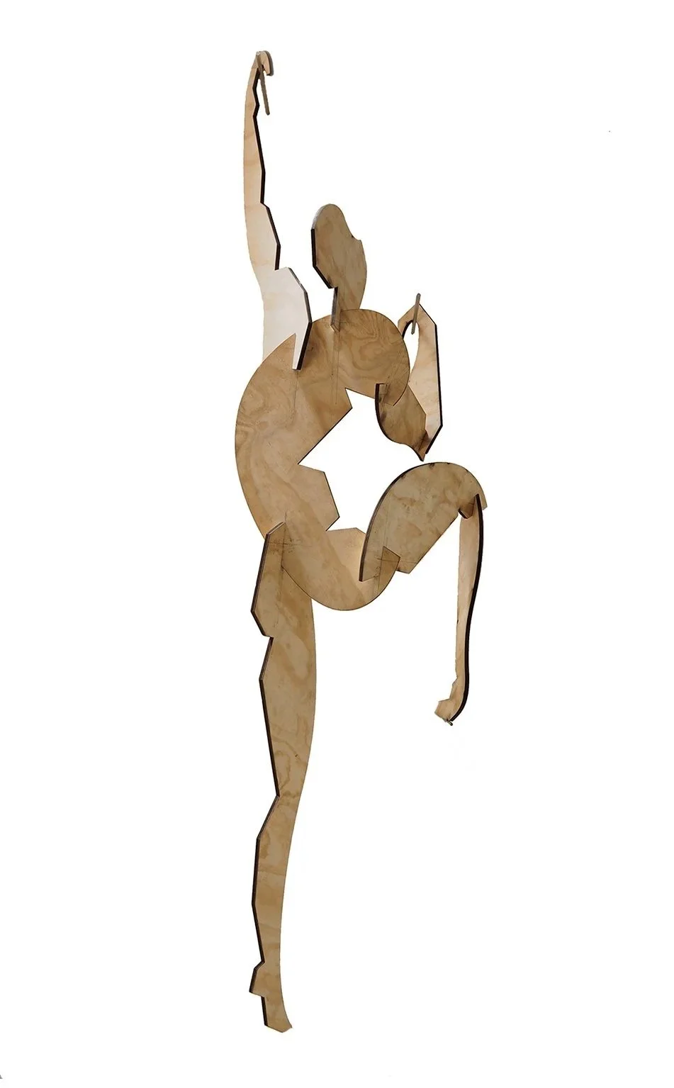 Ascending #285, 2013, plywood