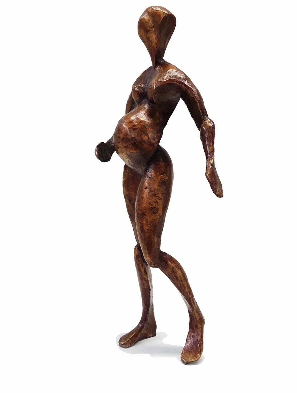 Pregnant #282, 2013, bronze, edition 6