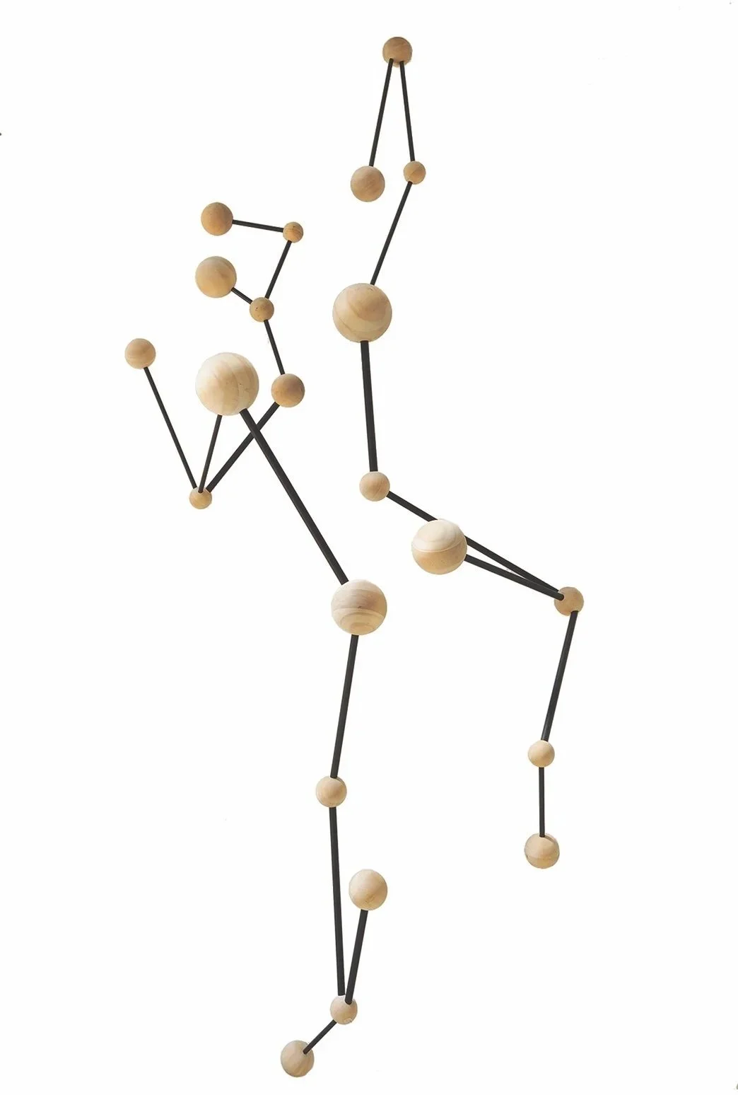 Climbing #281, 2012, wood & metal 