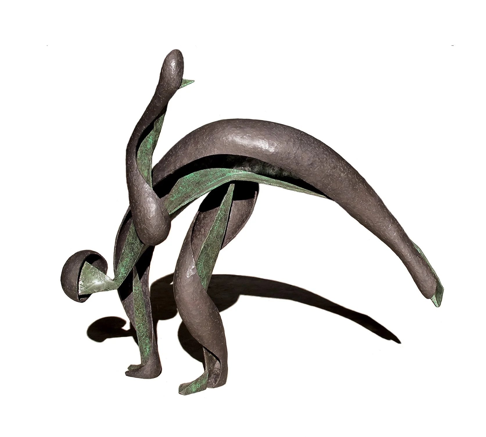 Over Reach #257, 2009, bronze