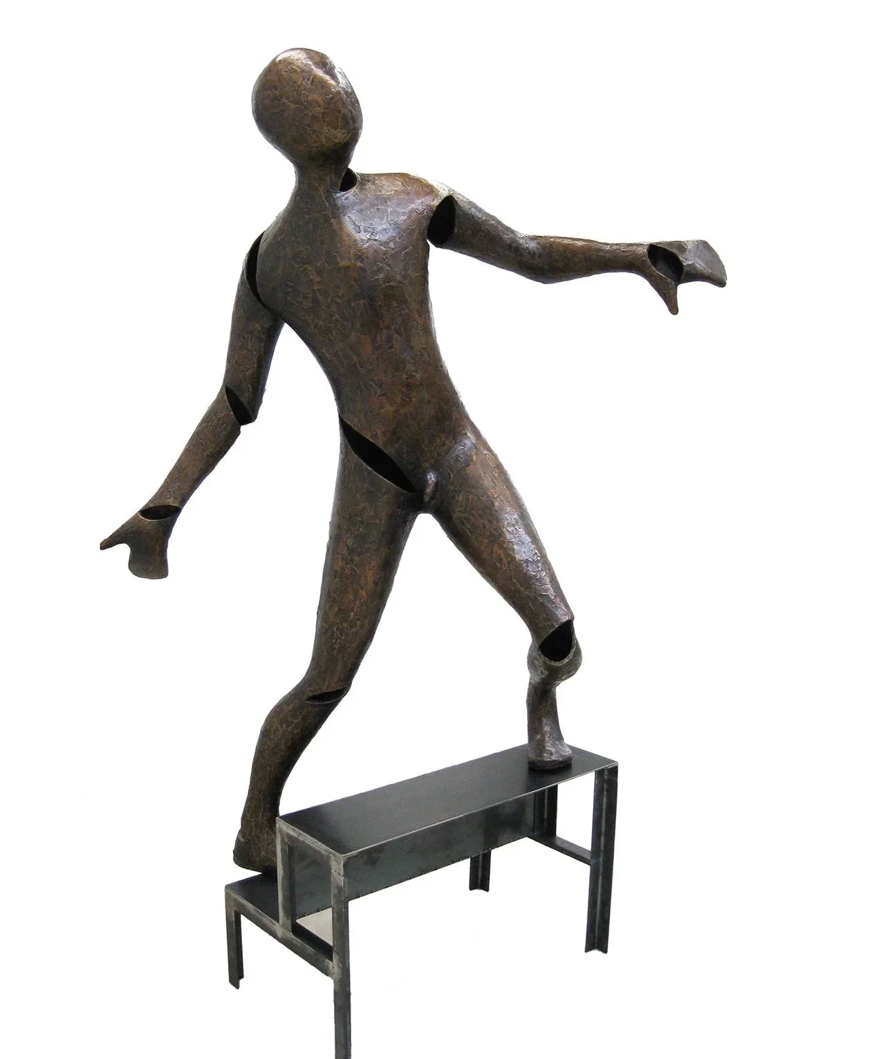 Indecision #255, 2009, bronze