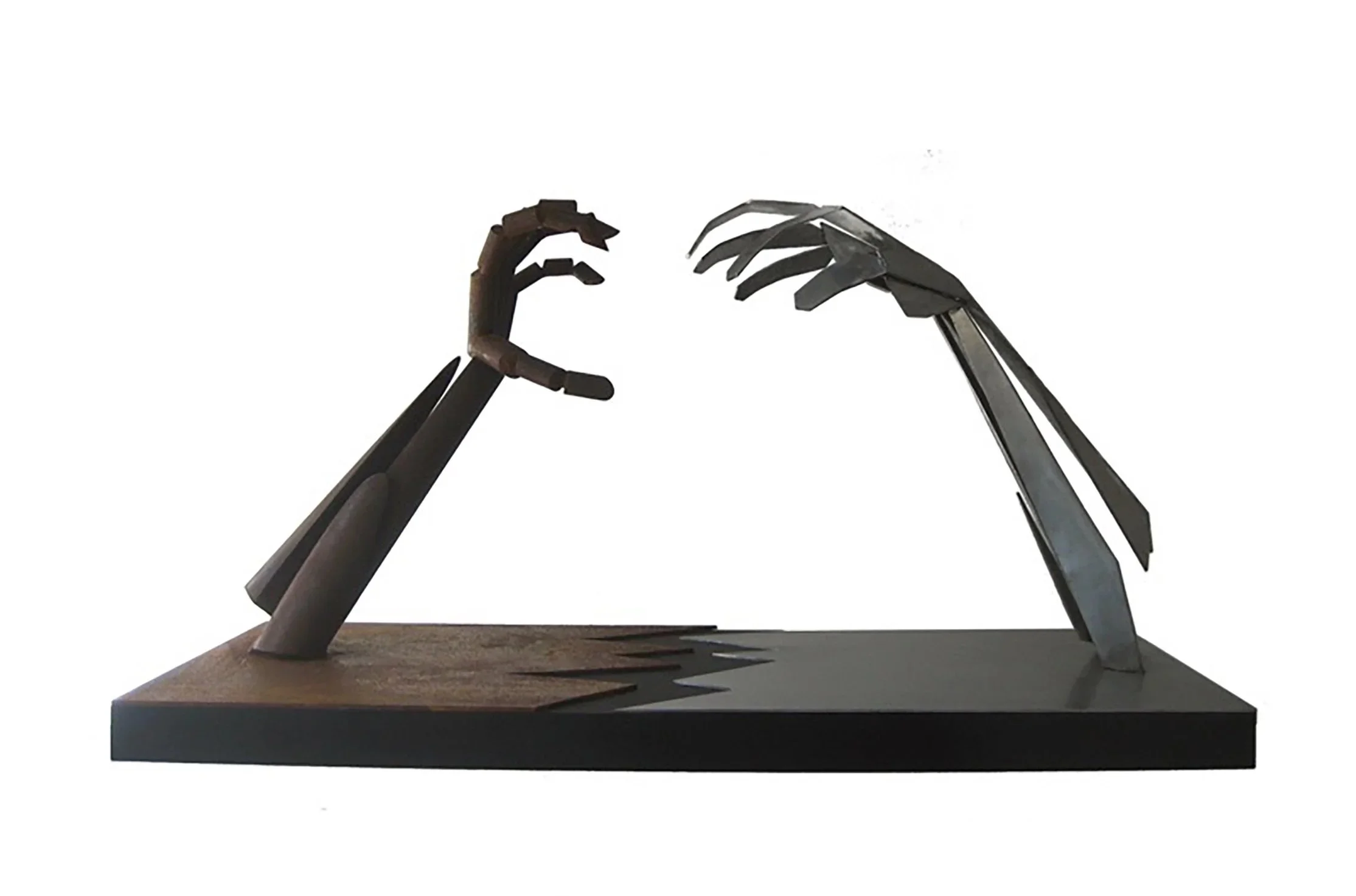 Rift #244, 2007, bronze