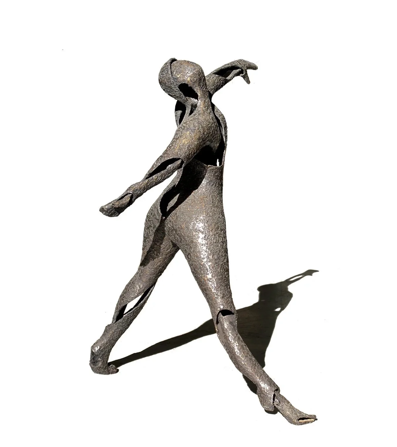 Teetering #242, 2007, bronze