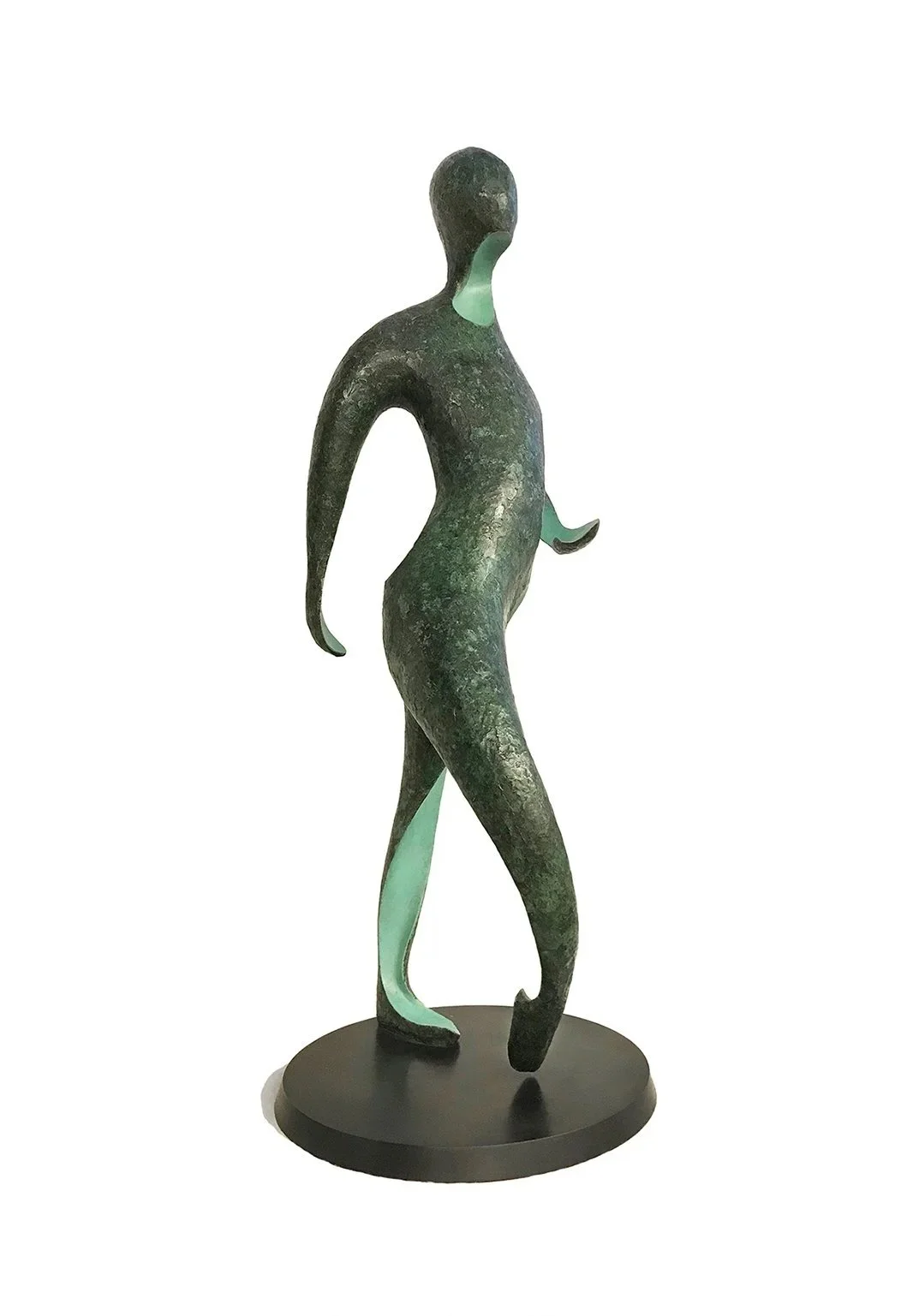 Stepping Out #240, 2007, bronze, edition 6