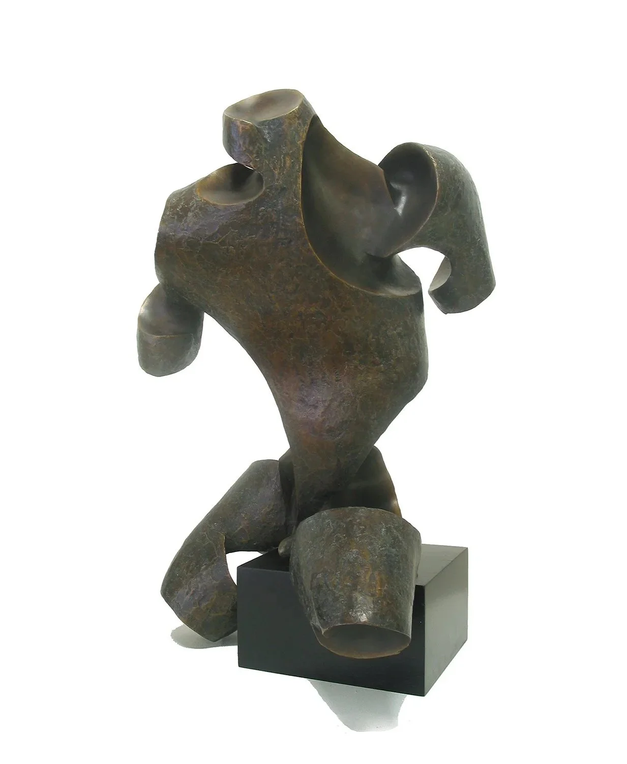 Perching Torso #218, 2014, bronze, edition 6