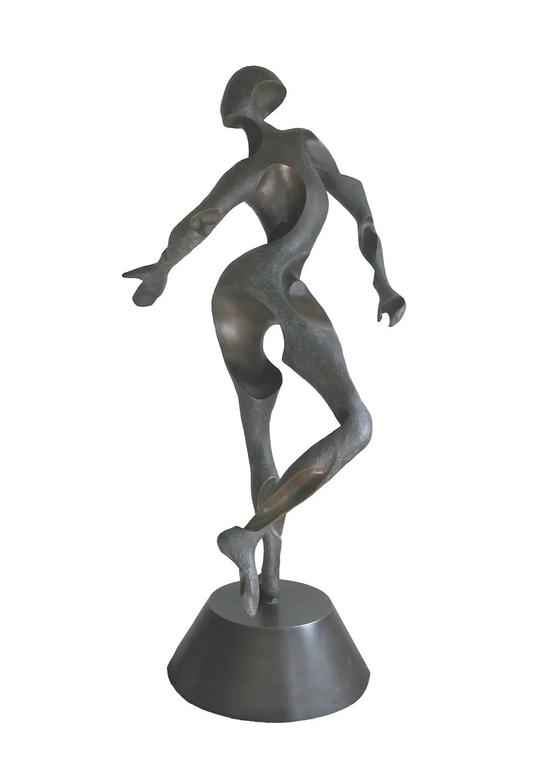 Skipping Girl #216, 2004, bronze, edition 5