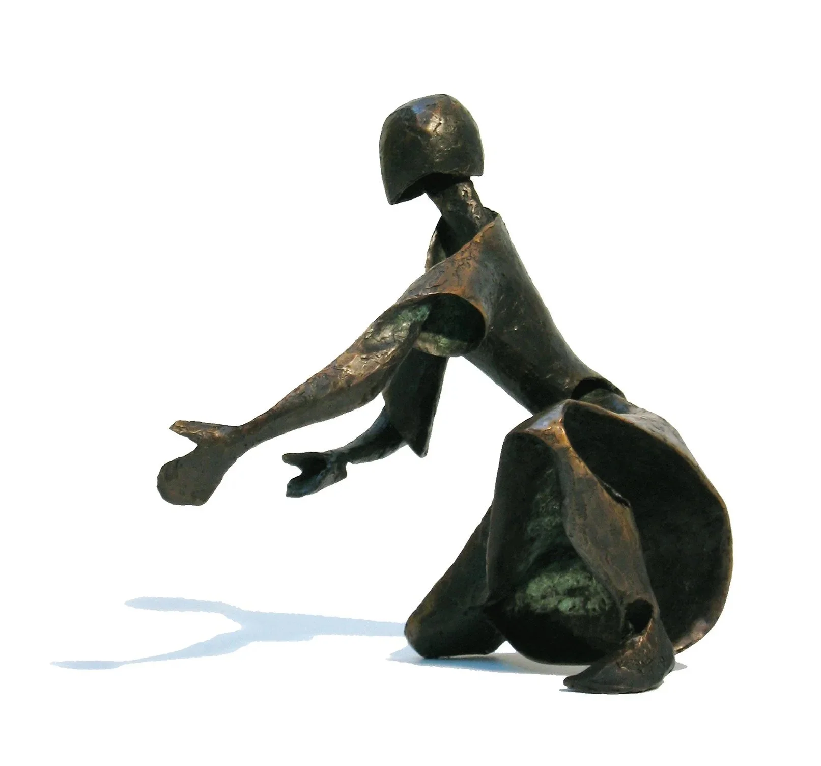 Welcome maquette #206, 2003, bronze, unique