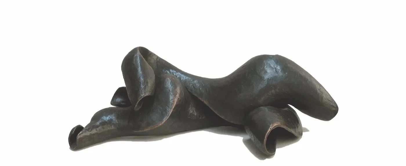 Sleeping Torso  #192, 2002, bronze
