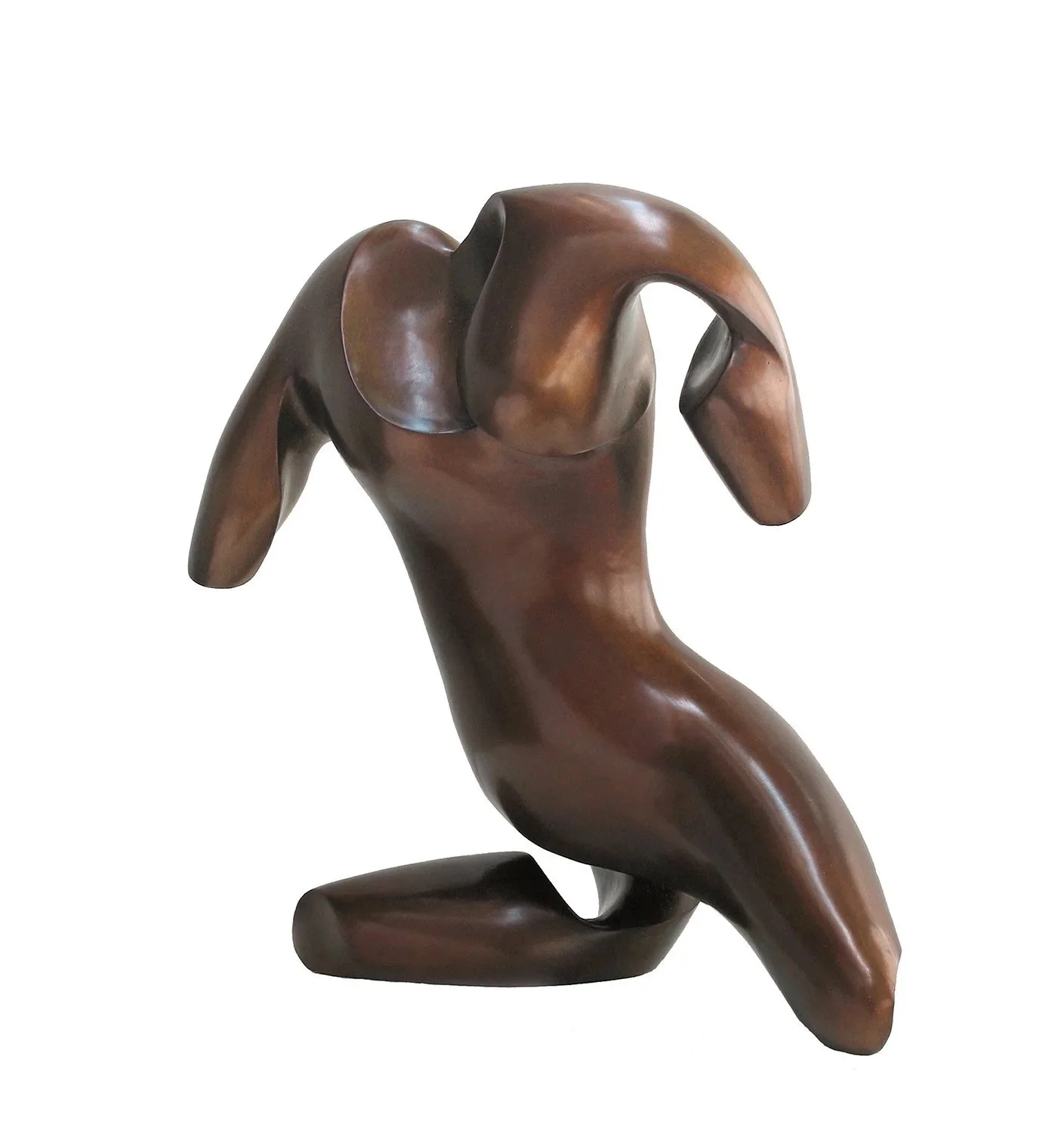 Yoga Torso #191, 2022, bronze, edition 6