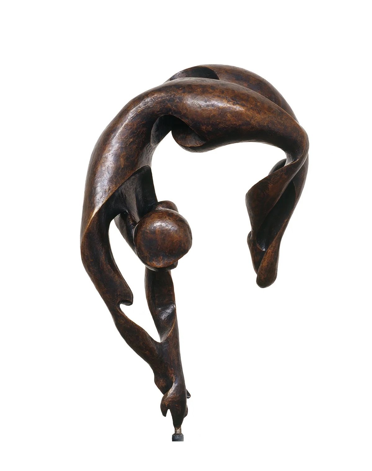 With a Twist #187, 2001, bronze, edition 6 