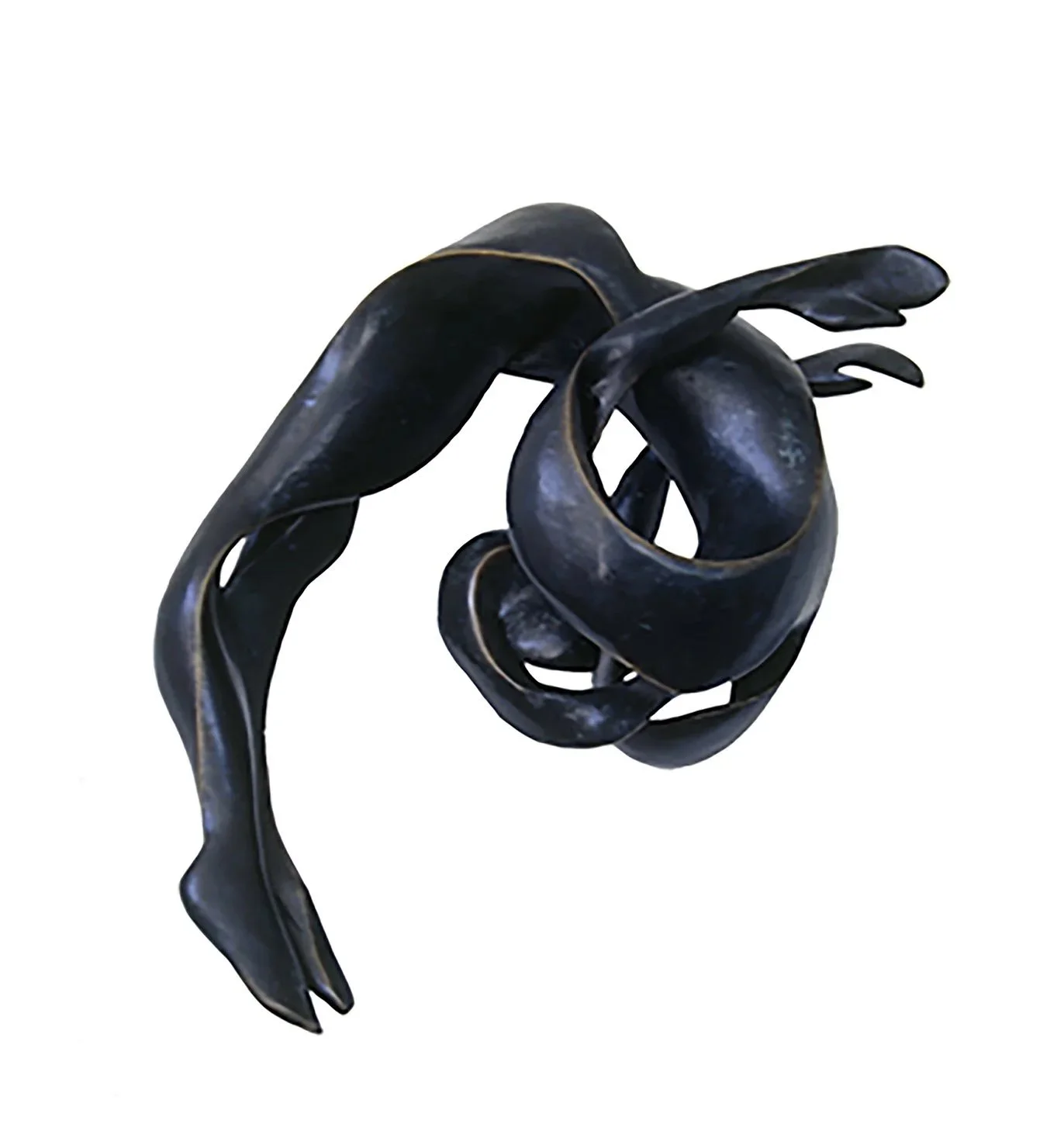 Swish #179, 1999, bronze, edition 5