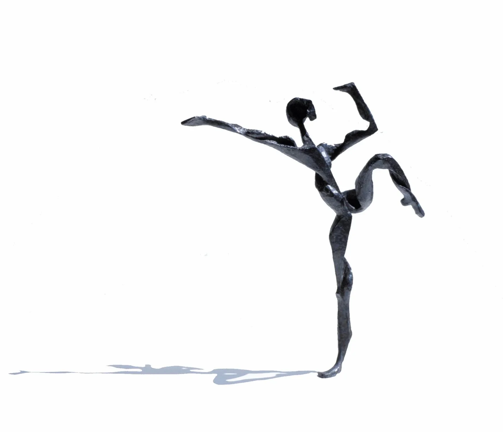 High Kicks #166, 1997, bronze, edition 9