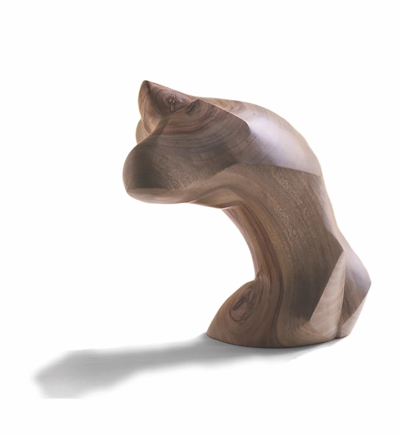 Twisting Torso #165, 1997, camphor laurel wood