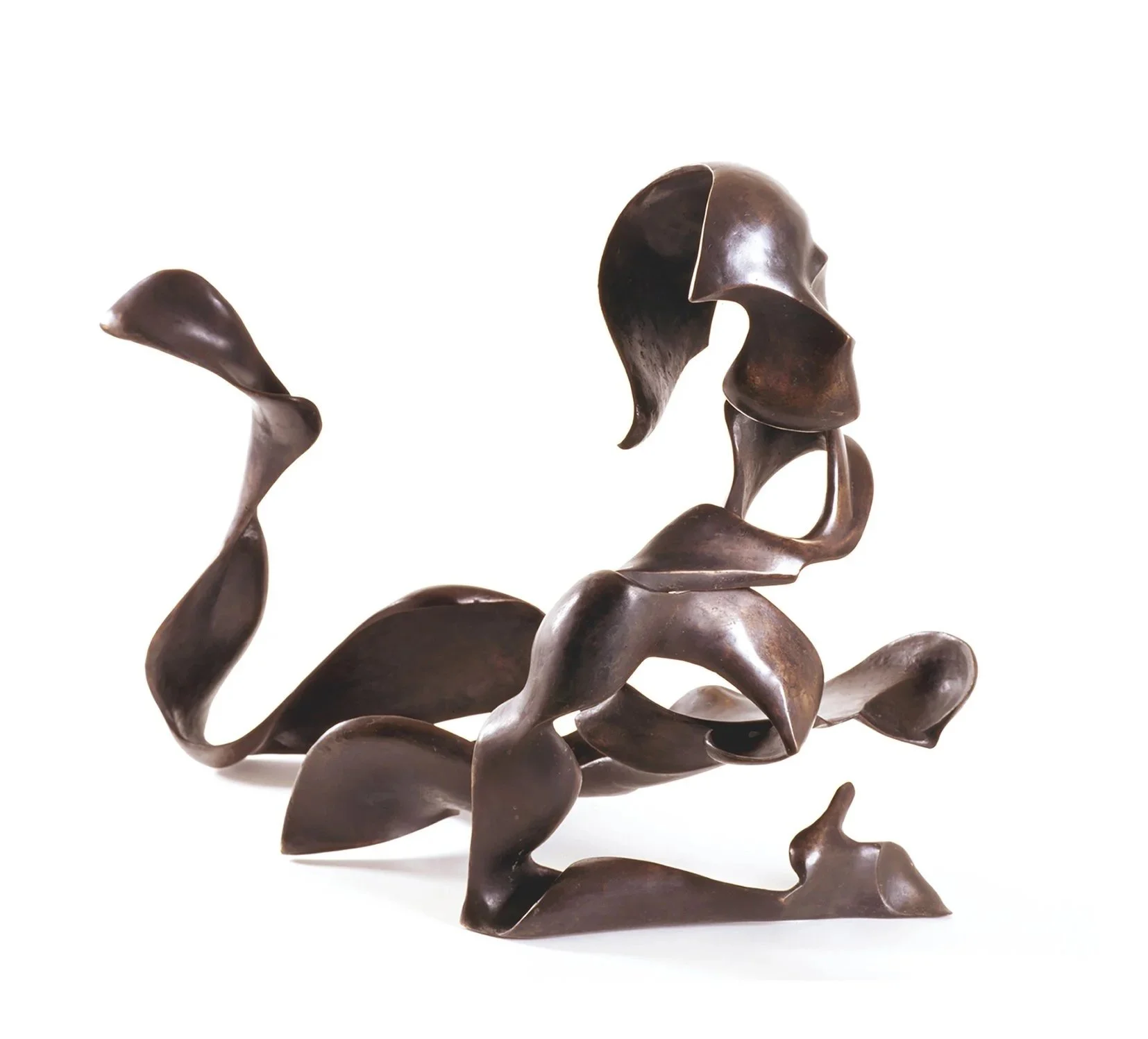 Odalisque 3 Figure Fractions #142, 1995, bronze, edition 3 