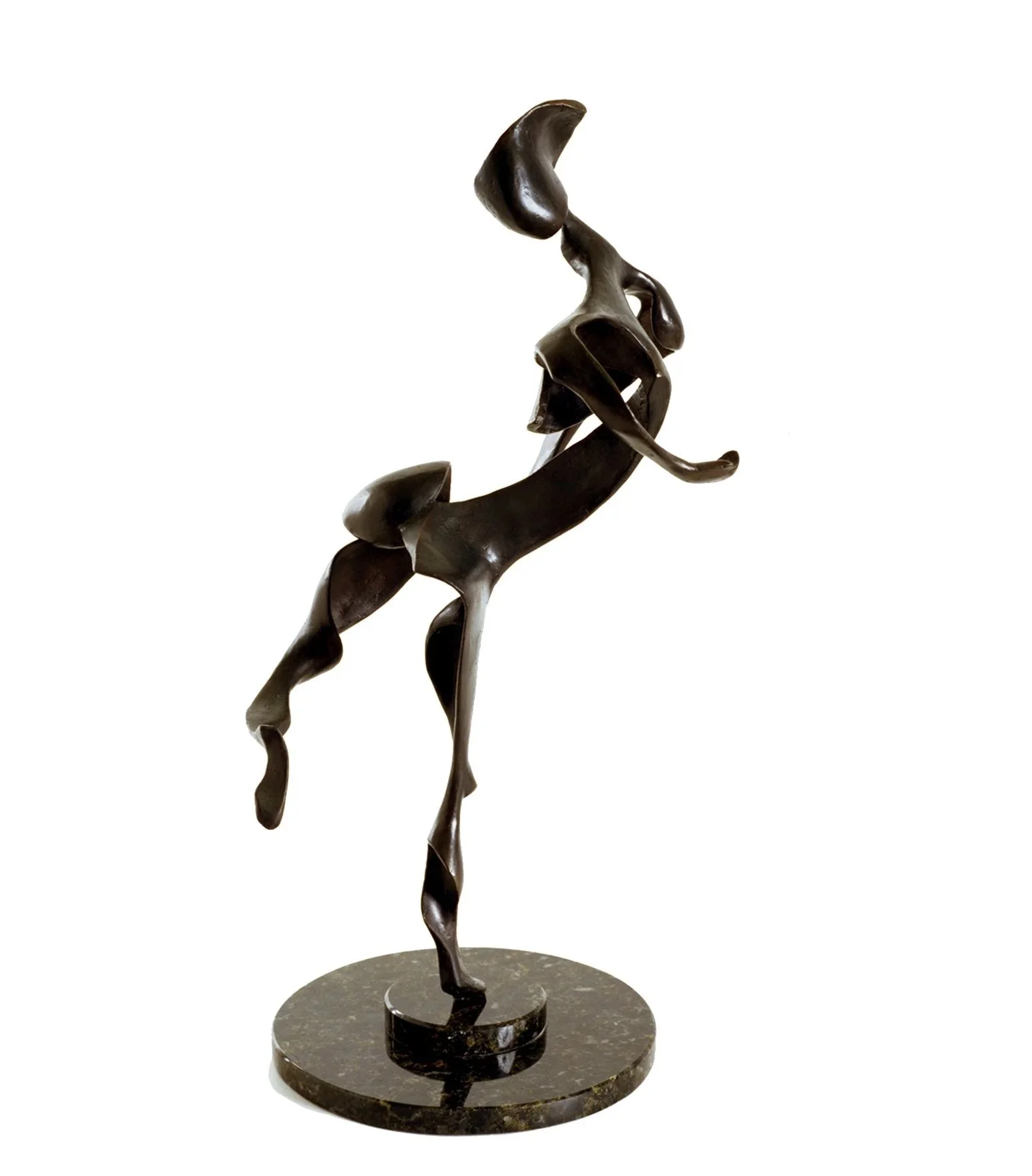 Spin Out #129, 1993, bronze