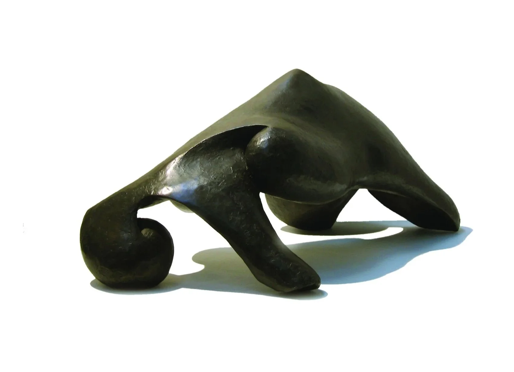 Exposed #118, 1992, bronze, unique