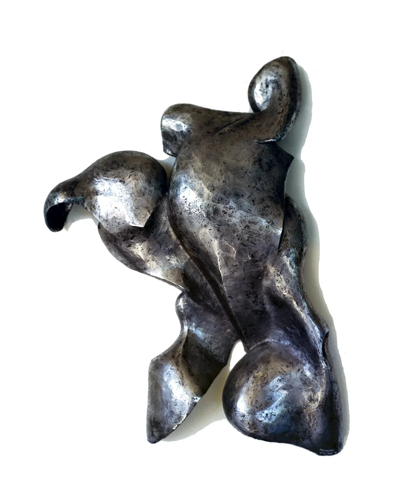 Climbing Back #119, 1992, bronze & aluminium, edition 6