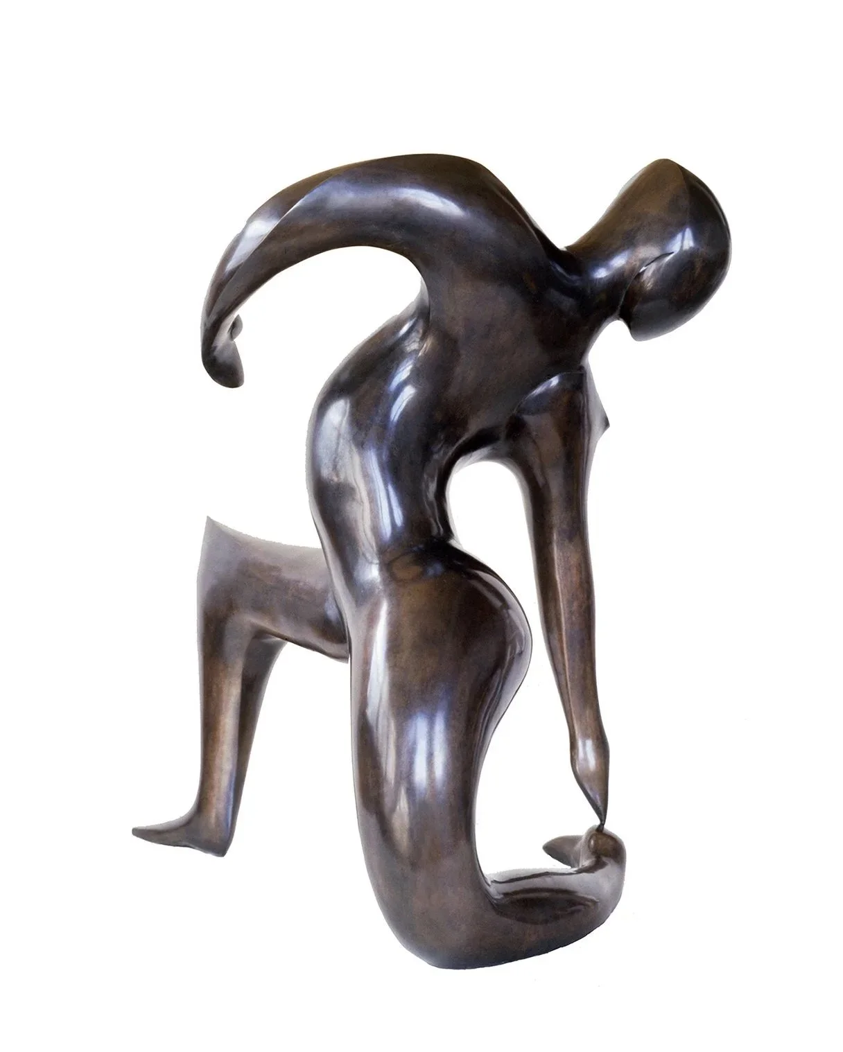 Backstretch #112, 1990, bronze, edition 3