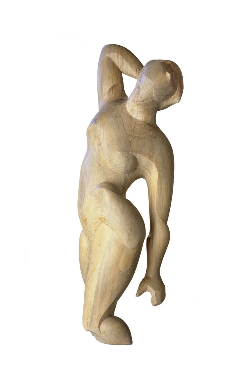 Torsion #96, 1988, camphor laurel wood