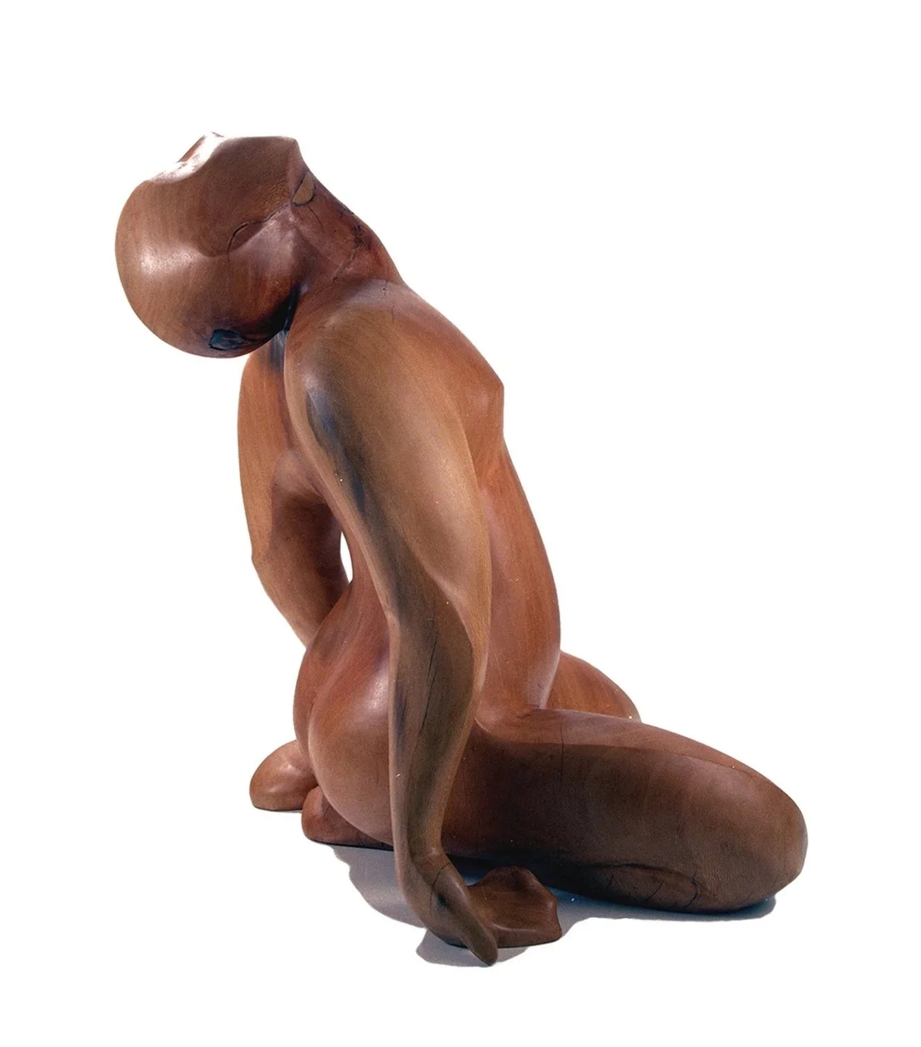 Vulnerable #84, 1985, sycamore wood