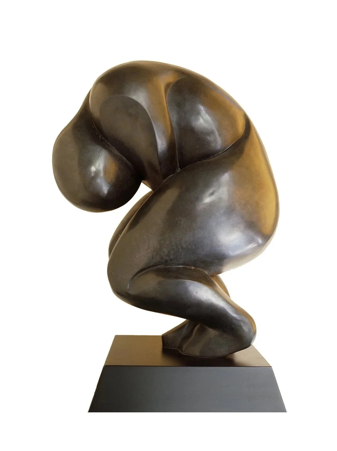 Implosion #83, 1986, bronze, edition 3