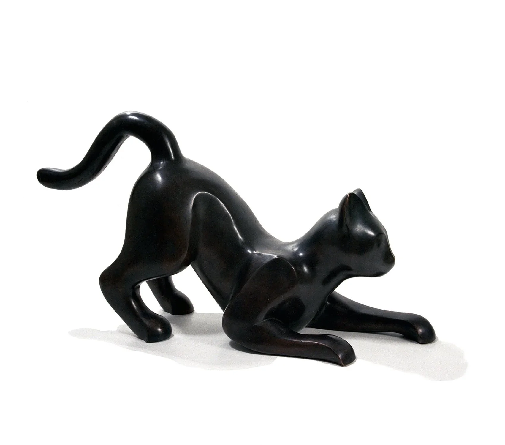 Tough Cat #81, 1985, bronze, edition 6