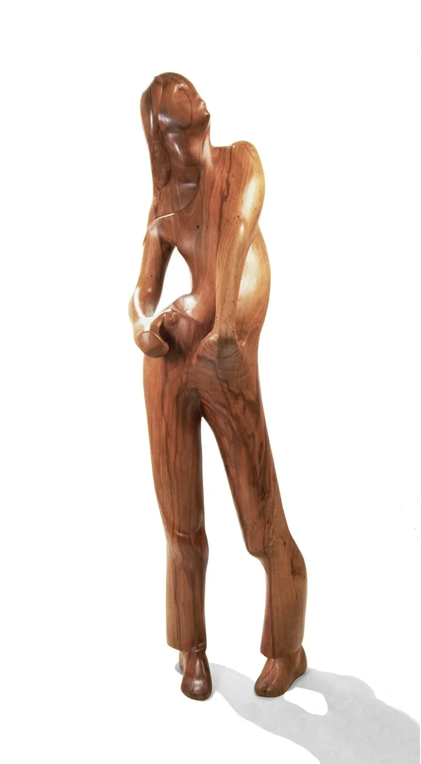 Teenager #71, 1984, apple wood