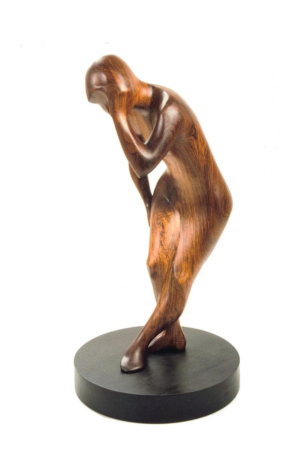 Half Curtsey #63, 1983, African rosewood