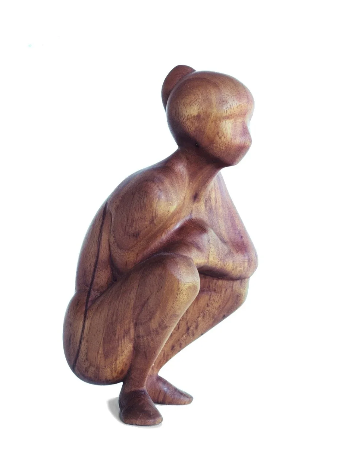 Waiting for the Billy to Boil #59, 1981, teak wood