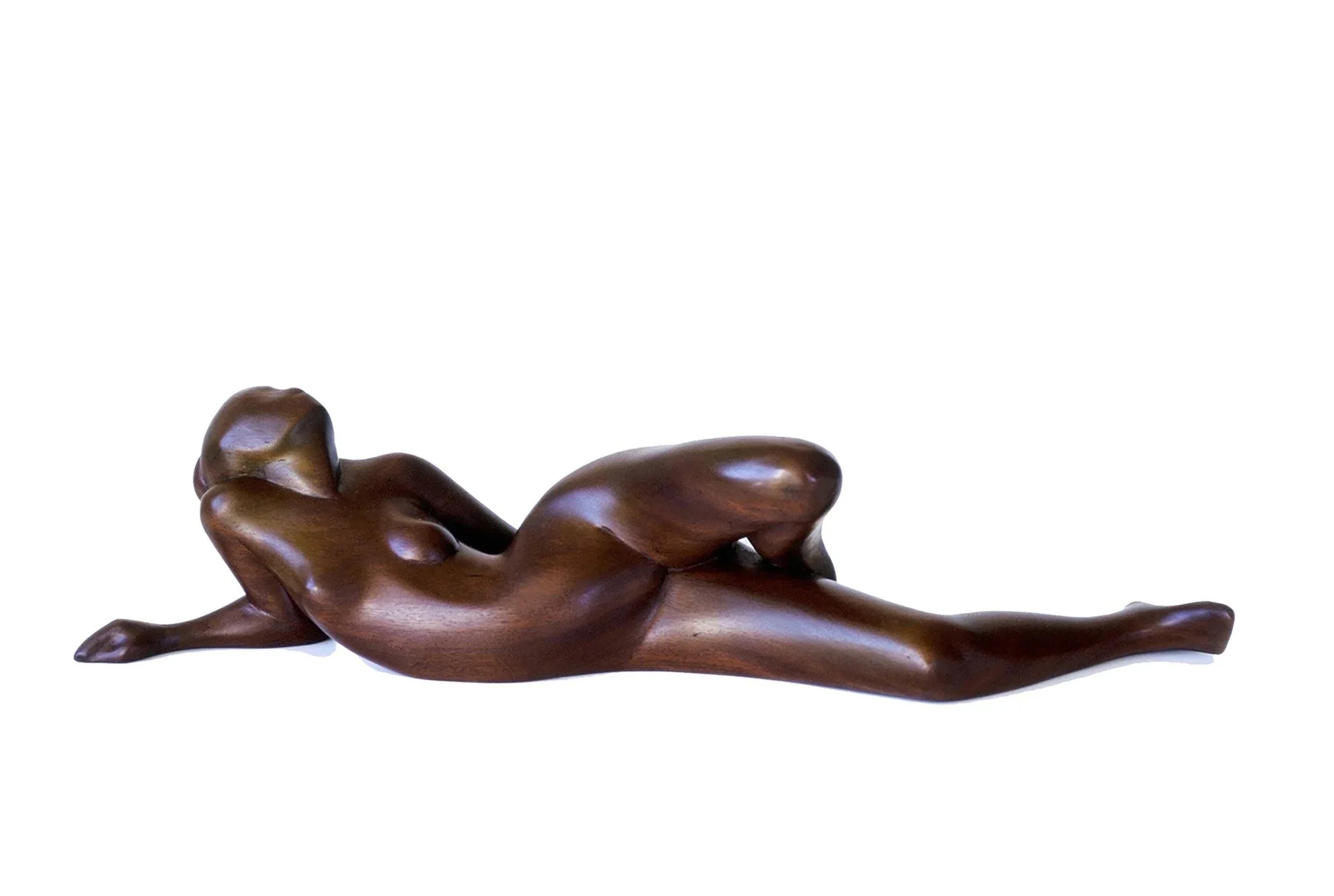 Sinuous #44, 1979, penda wood