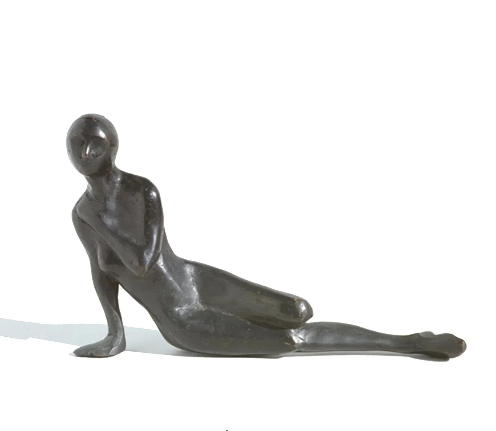 Reclining Woman #32A, 1977, bronze, unique