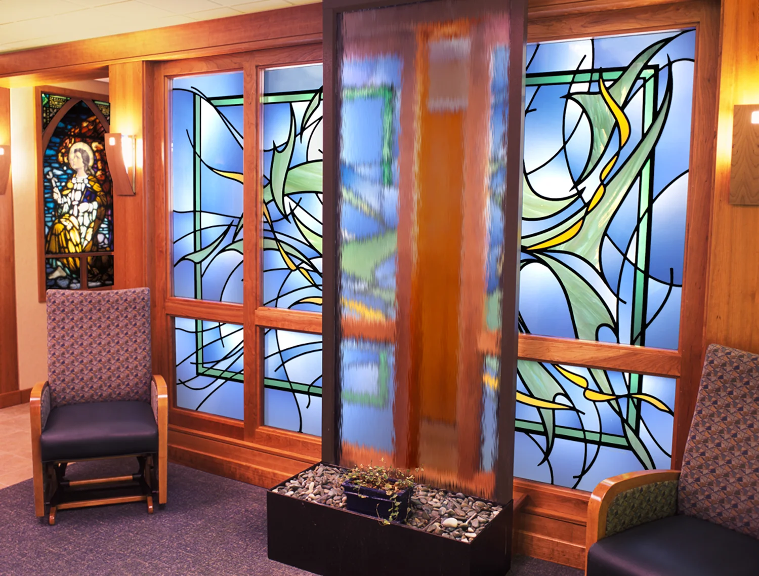 Good Samaritan Hospital Waiting Room. 7' x 9'