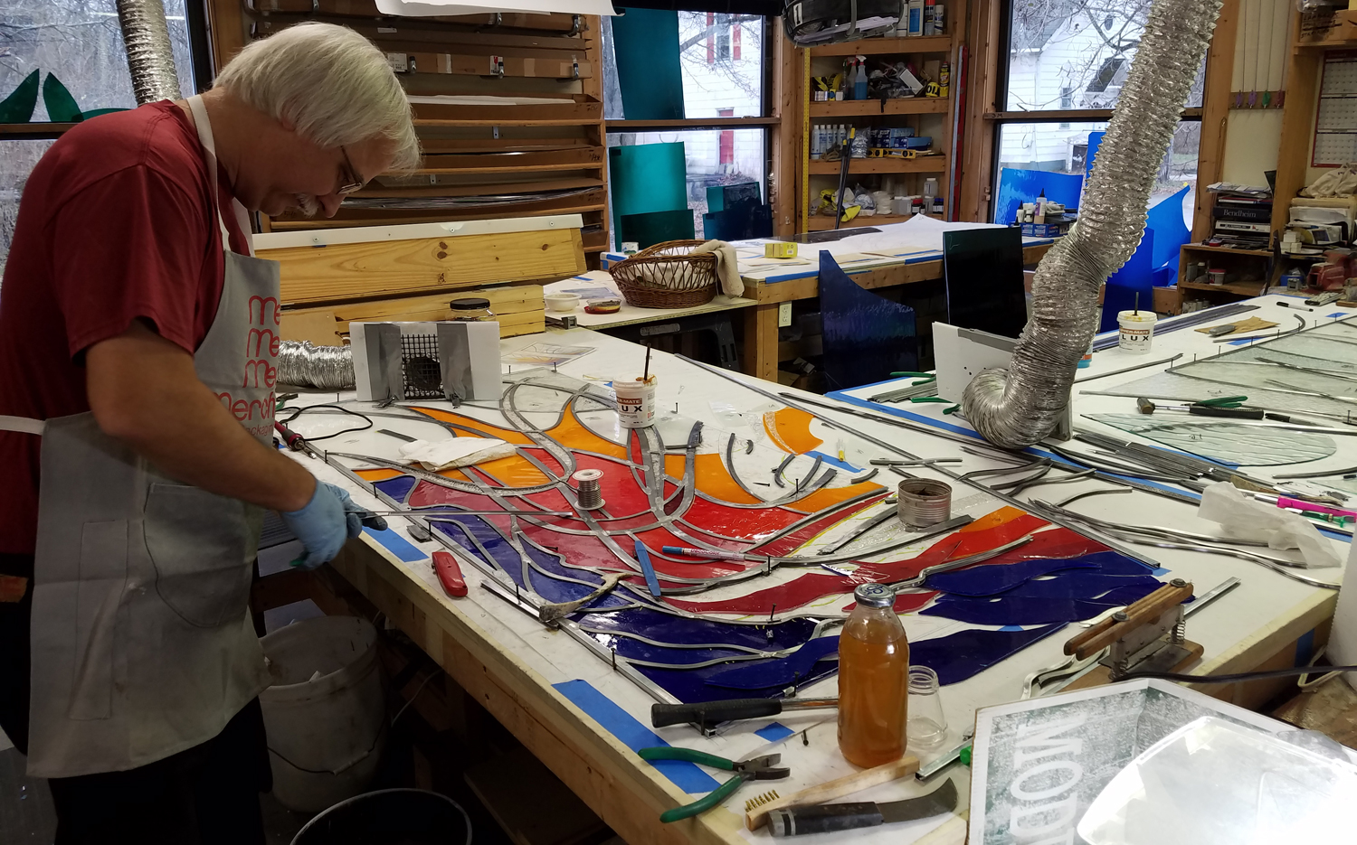 Stained Glass Course, Lead Came