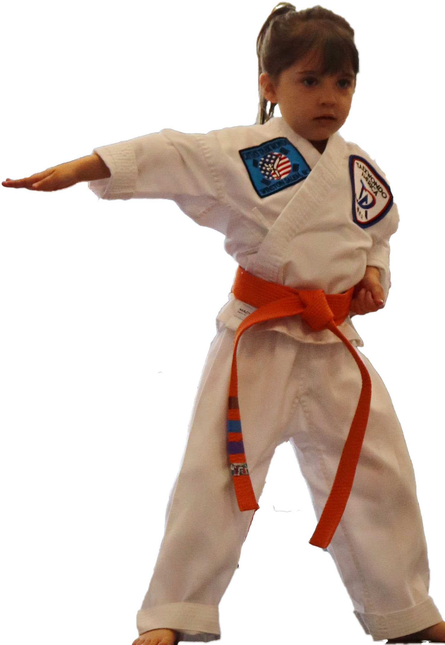 FRIENDSHIPS ARE BORN IN EACH KARATE CLASS.