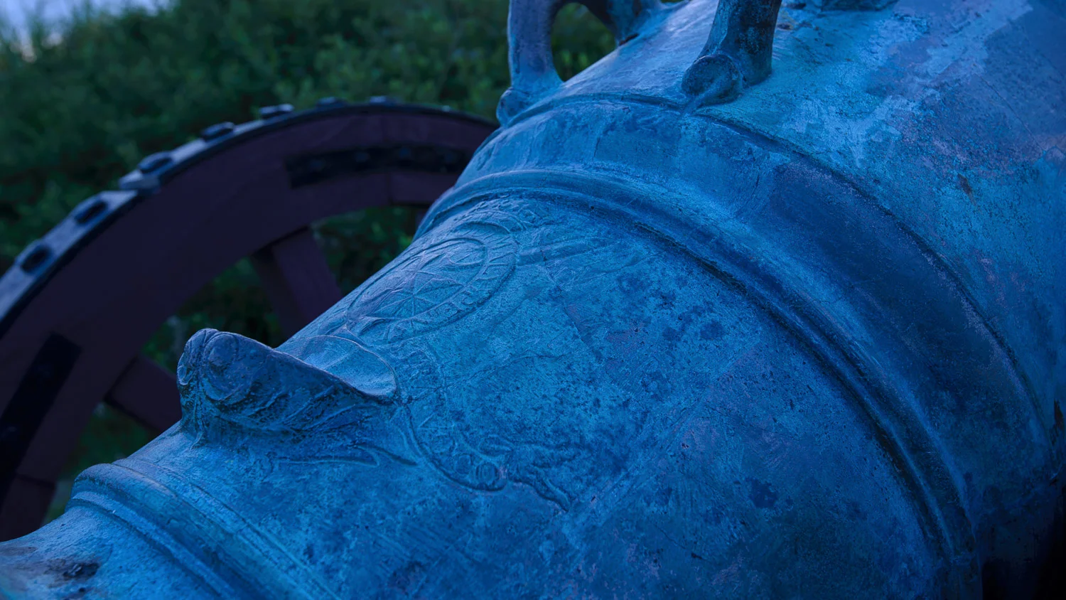 Cannon at Yorktown Battlefield