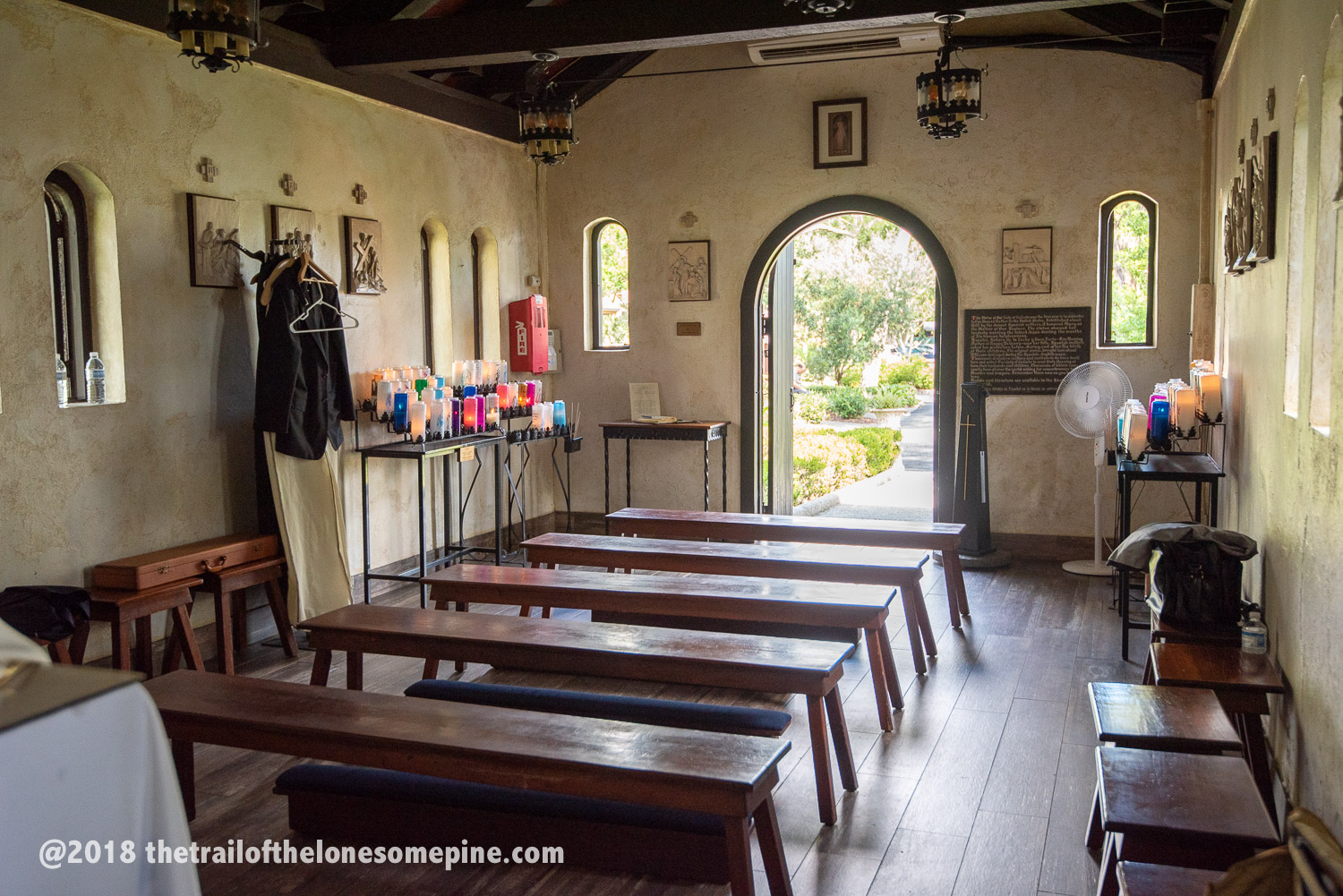 Inside the shrine