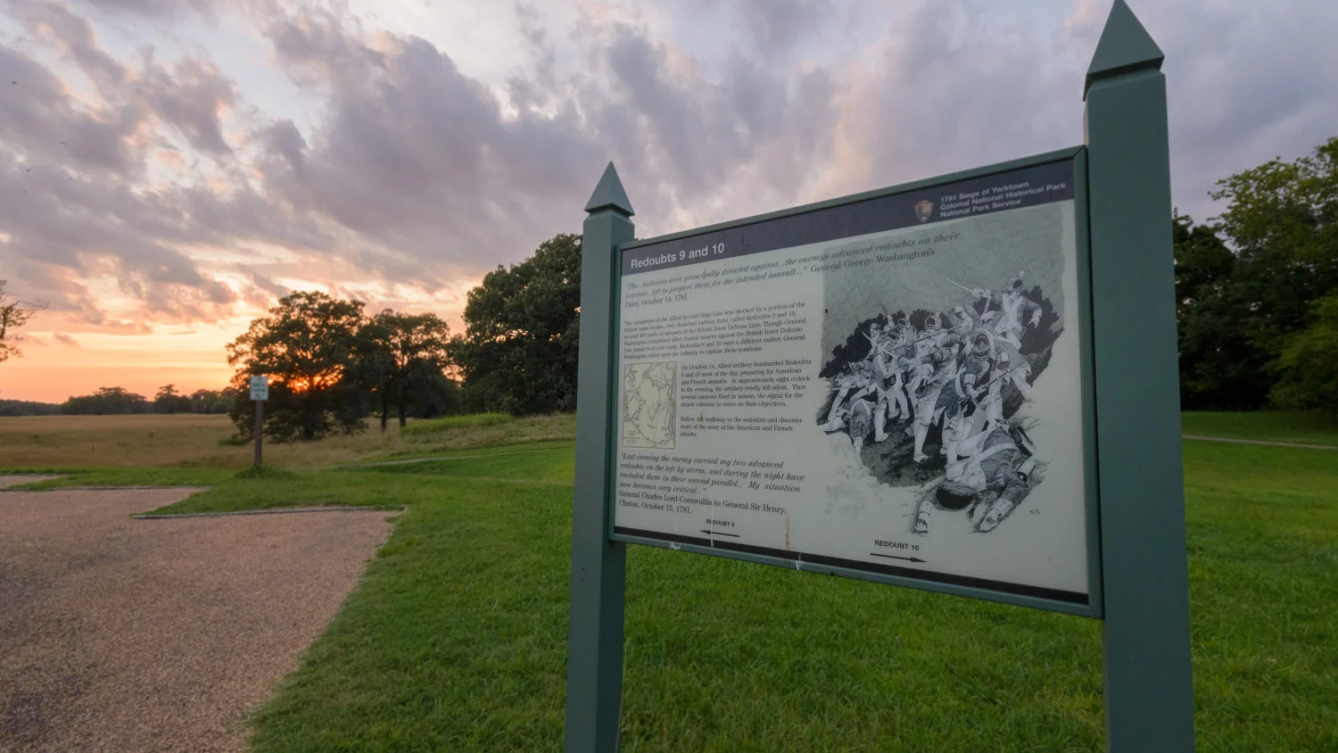 Yorktown Battlefield, Virginia
