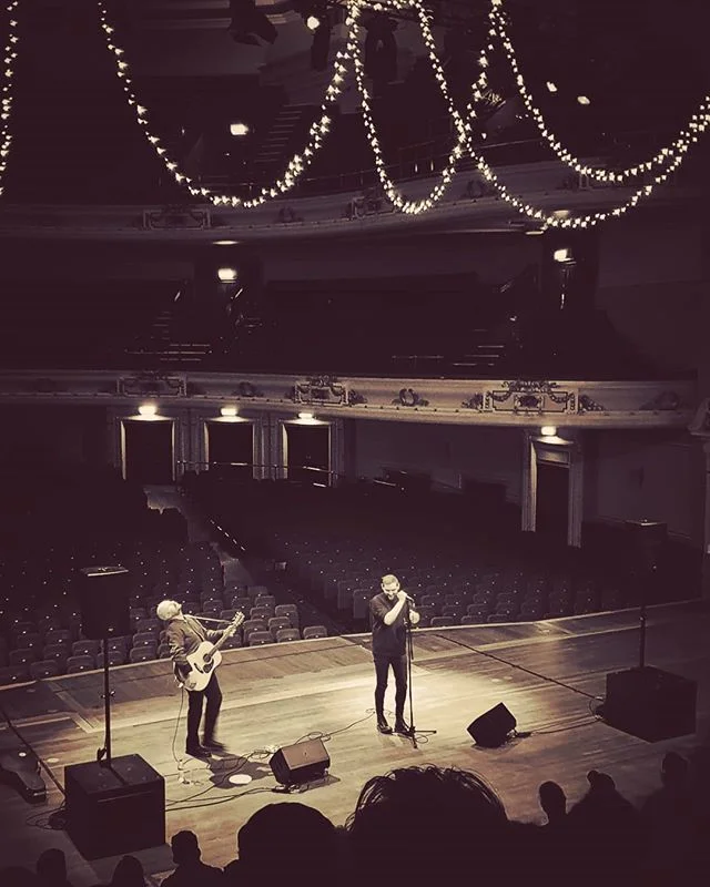 Twilight Sad acoustic set, Usher Hall - pic by Neil Trippers @LazyTrippers
