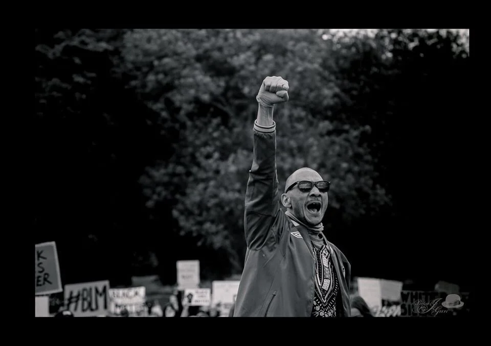 Black Lives Matter - passing the mic to Joseph Malik