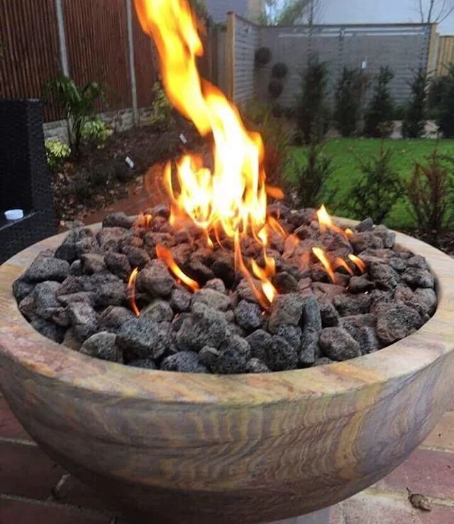Newly installed fire-pit!