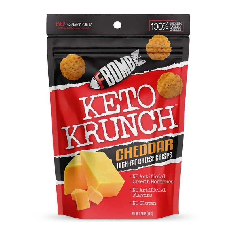 FBomb Keto Krunch - Cheese Snacks Use code “DOM” for 10% off