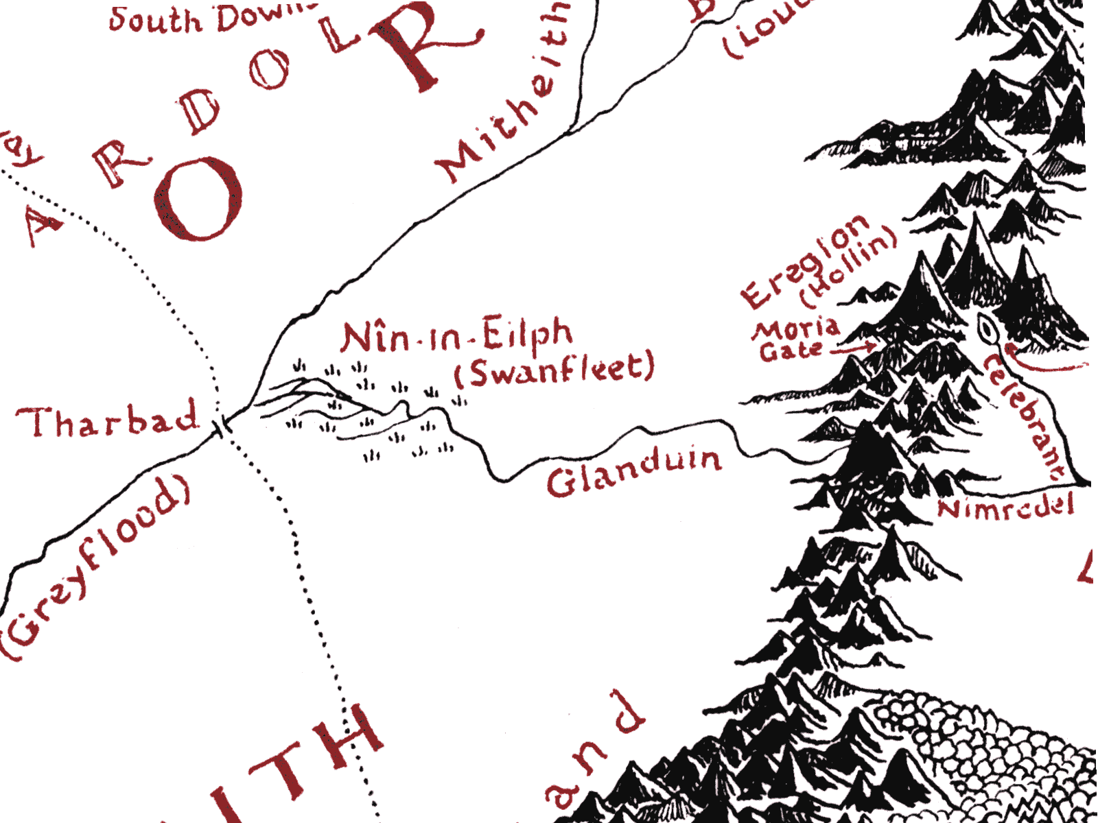 Tolkien's annotated map of Middle-earth discovered inside copy of