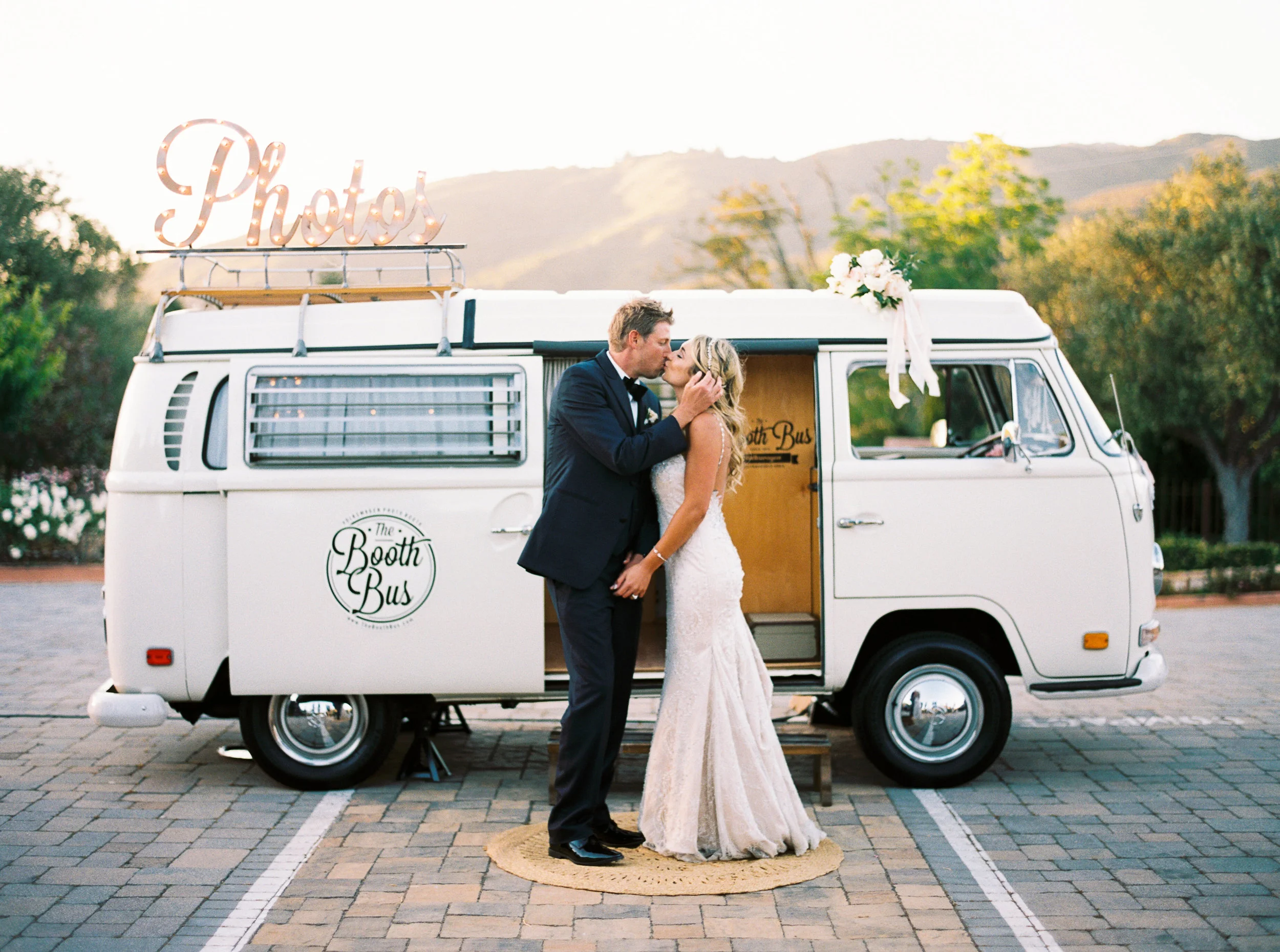 Bride and Groom Photo Booth Bus